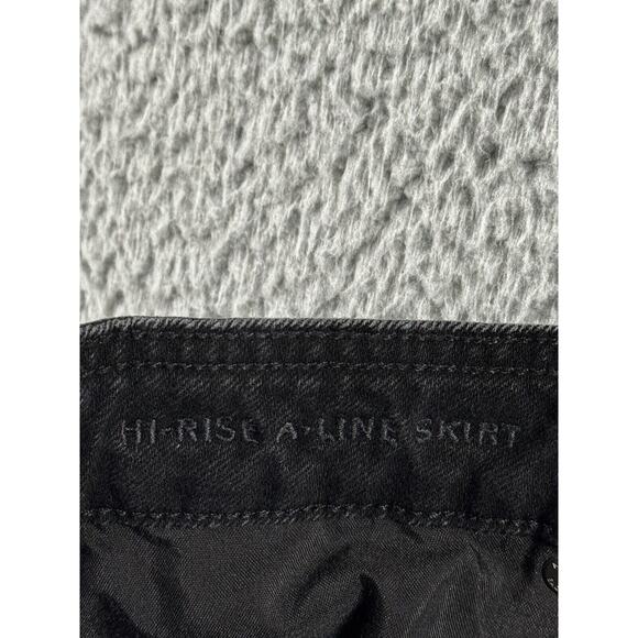 American Eagle Skirt Women 6‎ High Rise A Line Button Front Denim - Picture 9 of 9